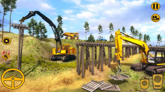 اسکرین شات بازی Train Track Construction Games 4