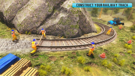 اسکرین شات بازی Train Track Construction Games 1