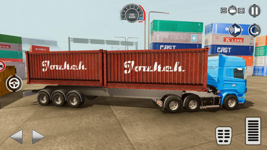اسکرین شات بازی Heavy Truck Simulator Driving 1