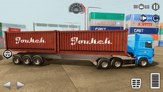 اسکرین شات بازی Heavy Truck Simulator Driving 4