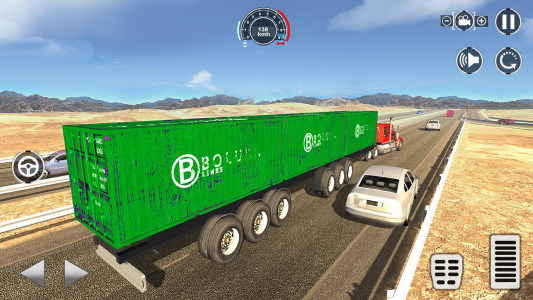 اسکرین شات بازی Heavy Truck Simulator Driving 2