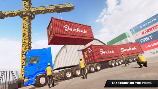 اسکرین شات بازی Heavy Truck Simulator Driving 4