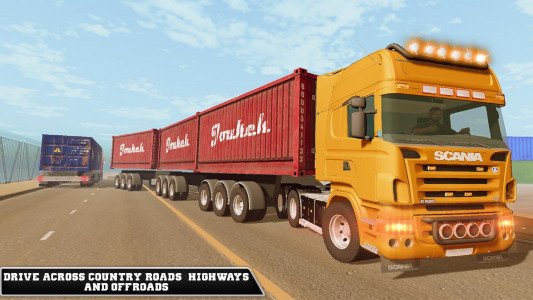 اسکرین شات بازی Heavy Truck Simulator Driving 2