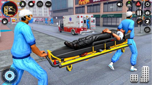 اسکرین شات بازی Ambulance Rescue Doctor Games 4