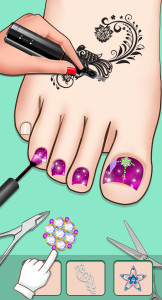 اسکرین شات 3 بازی ASMR Salon Foot Care Makeover