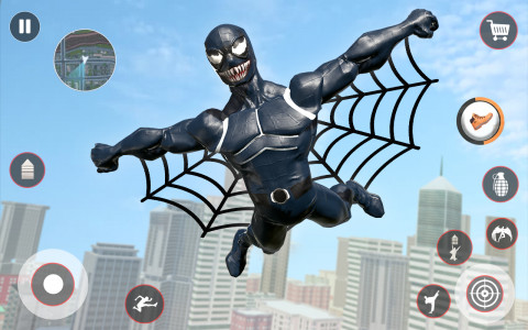 اسکرین شات بازی Spider Hero Superhero Games: Black Spider Games 2