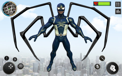 اسکرین شات بازی Spider Hero Superhero Games: Black Spider Games 1