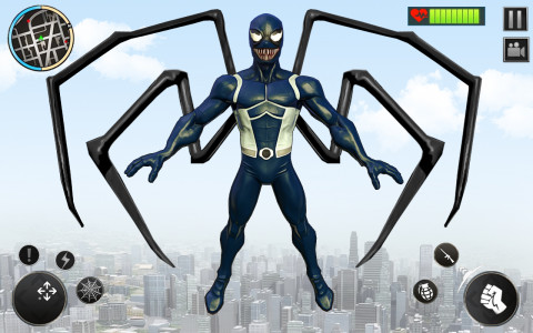 اسکرین شات بازی Spider Hero Superhero Games: Black Spider Games 6