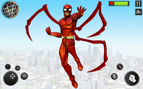 اسکرین شات برنامه Dark Spider hero Flying Spider 2