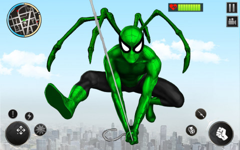 اسکرین شات برنامه Dark Spider hero Flying Spider 5