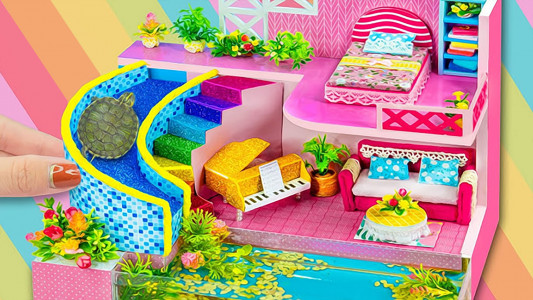 اسکرین شات بازی Doll House Design: Home Design 1