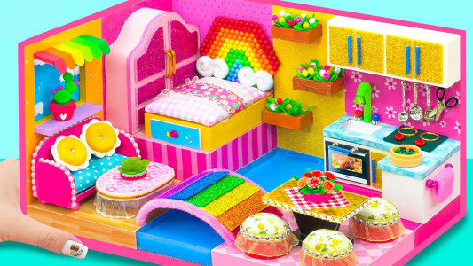 اسکرین شات بازی Doll House Design: Home Design 3