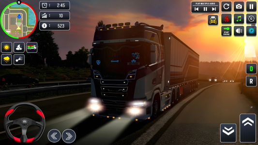 اسکرین شات 3 بازی Truck Sim 3D: Cargo Transport