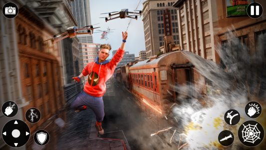 اسکرین شات 3 بازی Robot Spider Hero Spider Games