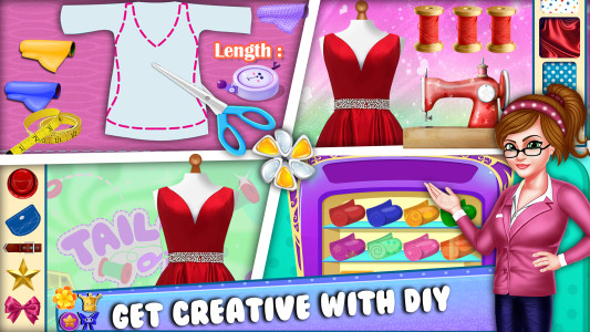 اسکرین شات 2 بازی Tailor Fashion Dress up Games