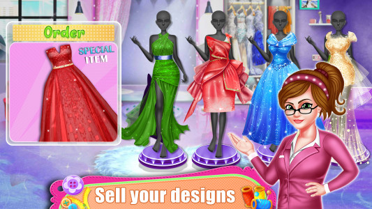 اسکرین شات 4 بازی Tailor Fashion Dress up Games