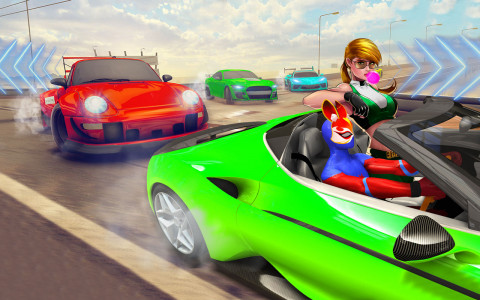 اسکرین شات بازی GT Car Stunt Master: Car Games 2
