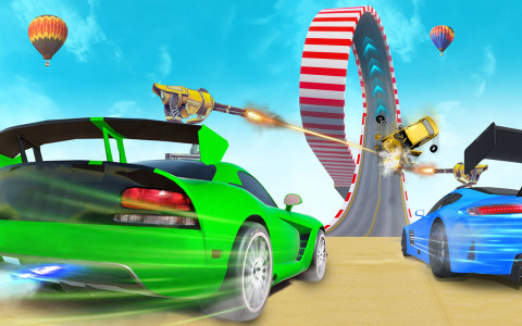 اسکرین شات بازی GT Car Stunt Master: Car Games 1
