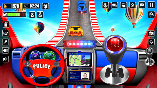 اسکرین شات 3 برنامه Crazy Car Chase: Police Games