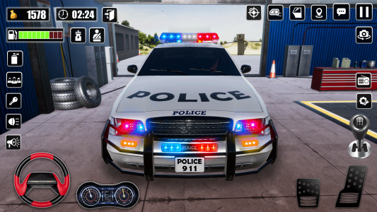 اسکرین شات برنامه Crazy Car Chase: Police Games 2