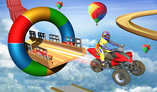 اسکرین شات بازی Mega Ramp Tricycle Moto Bike GT Stunt Racing Games 5