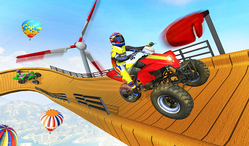 اسکرین شات بازی Mega Ramp Tricycle Moto Bike GT Stunt Racing Games 6