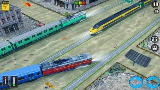 اسکرین شات برنامه City Train Driver: Water Train 6