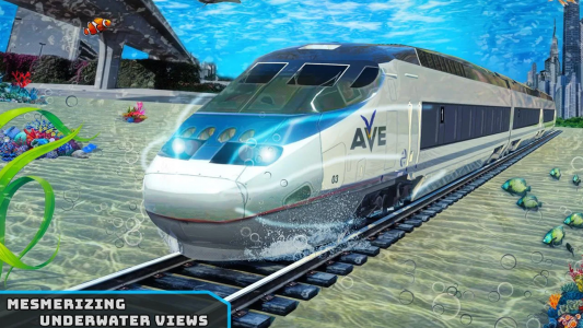 اسکرین شات برنامه City Train Driver: Water Train 3