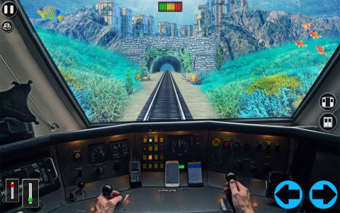اسکرین شات برنامه Water Train Sim: Railroad Game 6