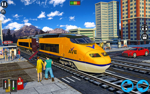 اسکرین شات برنامه Water Train Sim: Railroad Game 4
