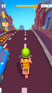 اسکرین شات بازی Paper Boy Race: Running game 1