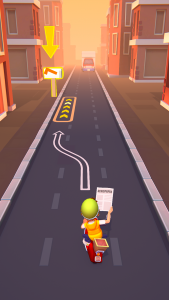 اسکرین شات بازی Paper Boy Race: Running game 2
