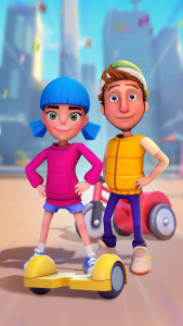 اسکرین شات بازی Paper Boy Race: Running game 4