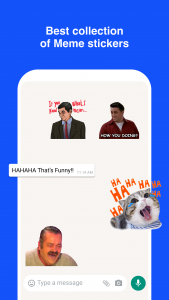 اسکرین شات برنامه Funny Memes Stickers WASticker 1