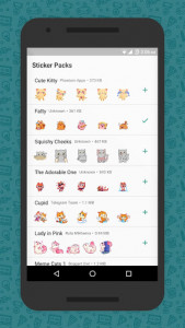 اسکرین شات برنامه WAStickerApps Cat Stickers For WhatsApp 1