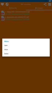 اسکرین شات 5 برنامه PDF Compressor - compress pdf