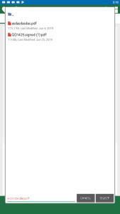 اسکرین شات 3 برنامه Convert PDF to XLSX