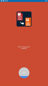 اسکرین شات برنامه PDF to PPTX & PPT Converter 1