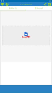 اسکرین شات 2 برنامه PDF to Word Editable With OCR