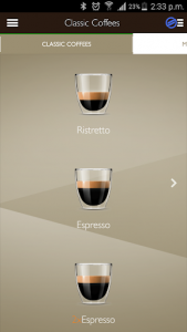 اسکرین شات برنامه Saeco Avanti espresso machine 4