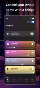 اسکرین شات برنامه Philips Hue 2