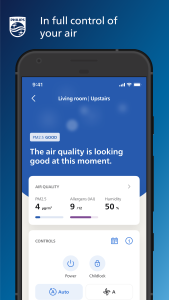 اسکرین شات 2 برنامه Philips Air+
