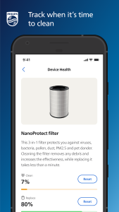 اسکرین شات 5 برنامه Philips Air+
