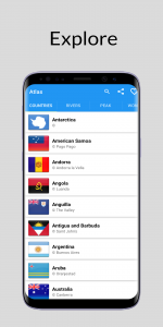 اسکرین شات 3 برنامه world map atlas 2025