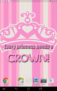 اسکرین شات برنامه Cute Princess Live Wallpaper 8