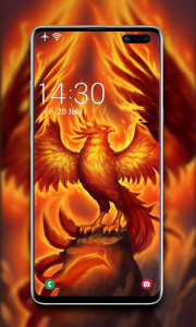 اسکرین شات برنامه Phoenix Wallpaper 3