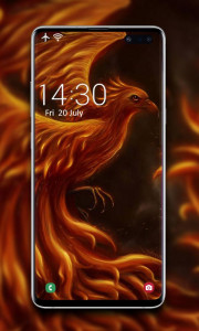 اسکرین شات برنامه Phoenix Wallpaper 2