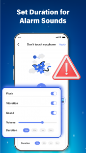 اسکرین شات 6 برنامه Don't touch phone: Alerter