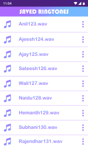 اسکرین شات برنامه My Name Ringtone Maker 3