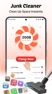 اسکرین شات 1 برنامه Phone Cleaner - All in one